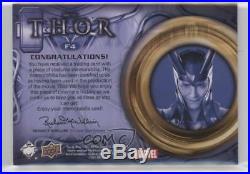 2011 Upper Deck Marvel Thor The Movie Costume Memorabilia #F4 Loki Card 0c3