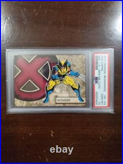 2011 X-Men Die-Cut Wolverine #X-43 Upper Deck PSA10 RARE LOW POP