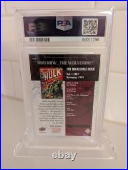 2012 Marvel Beginnings Breakthrough Issues B-96 INCREDIBLE HULK PSA 10 RARE