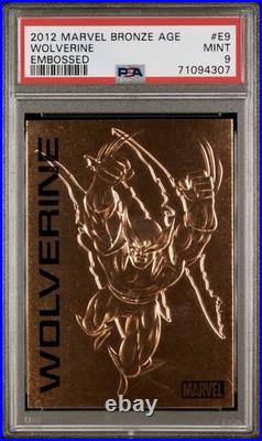 2012 Marvel Bronze Age Embossed #E9 Wolverine PSA 9? RARE