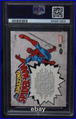 2012 Marvel Bronze Age SPIDER-MAN Classic Heroes #CH5 PSA 9 MINT