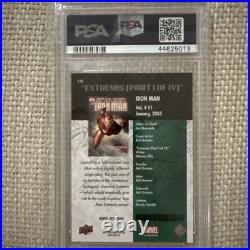2012 Marvel Iron Man PSA 10 low pop 10 only rare