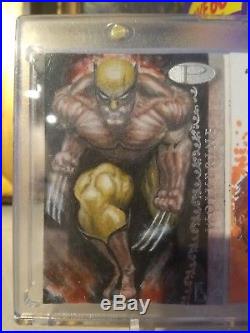 2012 Marvel Premier Wolverine Sketch E Sherniga