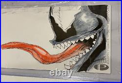 2012 UD Marvel Premier 7 Panel Sketch Venom