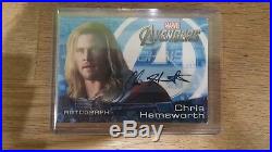 2012 Upper Deck Marvel Avengers Chris Hemsworth Thor Autograph