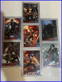2013 Fleer Marvel Retro 24 Card Insert Lot Spider-man Hulk Thanos And More