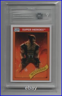 2013 Marvel Fleer Retro 1990 Marvel Universe #17 Wolverine Tag Mint 9 M5176124 2013 Marvel Fleer Retro 1990 Marvel Universe #17 Wolverine Tag Mint 9 M5176124