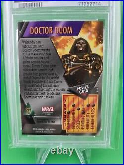 2013 Marvel Fleer Retro Doctor Doom Metal PSA 9 Mint