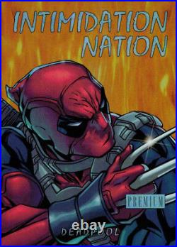 2013 Marvel Fleer Retro Skybox Premium Intimidation Nation Deadpool #10