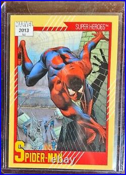 2013 Marvel Fleer Retro Spider-Man 1991 Marvel Universe Impel Insert