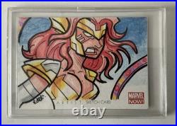 2013 Marvel Now Sketch Upper Deck Angela Unknown Artist
