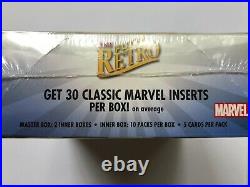 2013 Marvel Retro Trading Card Factory Sealed Hobby Box