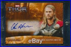 2013 Upper Deck Marvel Thor The Dark World Chris Hemsworth Auto Autograph Ssp