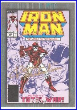 2013 Upper Deck Near Set Marvel Iron Man 3 Comic Creator Autographs 10 Cards Lee