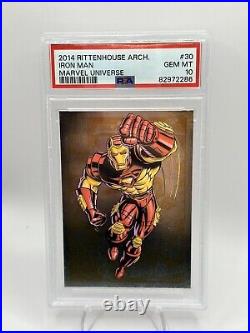 2014 Marvel Rittenhouse Iron Man #30 PSA 10