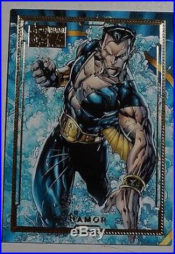 2014 Marvel Universe 2 75th Anniversary Gold Foil Set (Part 1. S/N. 25 cards!)