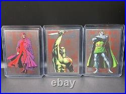2014 Marvel Universe Rittenhouse Complete 90 Card Ruby Set