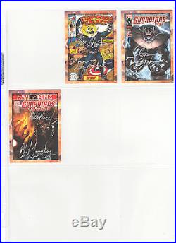 2014 Near Set Of Marvel Guardians Galaxy Classic Cover Autographs 20 Cards