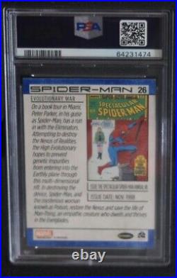 2014 Rittenhouse Marvel Universe Archives #26 Spider-Man PSA 9 MINT