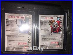2015 Fleer Marvel Retro 1995 PMG RED GEMS Precious Metal Gems Set (8) 1/100
