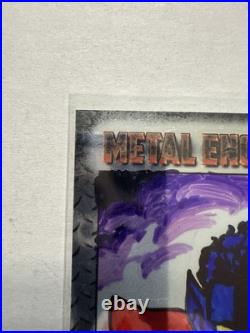 2015 Marvel Vibranium Metal Engravings Nightcrawler 1/1 NM