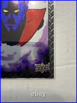 2015 Marvel Vibranium Metal Engravings Nightcrawler 1/1 NM
