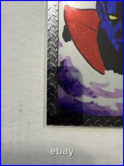 2015 Marvel Vibranium Metal Engravings Nightcrawler 1/1 NM
