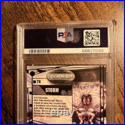 2015 Marvel Vibranium Molten #78 STORM #157/299 Graded PSA 10 GEM MINT