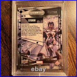 2015 Marvel Vibranium Molten #78 STORM #157/299 Graded PSA 10 GEM MINT