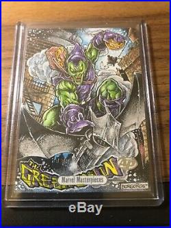 2016/2018 Marvel Masterpieces Sketch Green Goblin Awesome