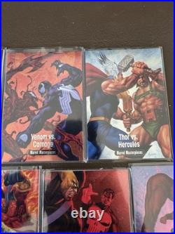 2016 MARVEL MASTERPIECES BATTLE SPECTRA Partial SET 9 out 16