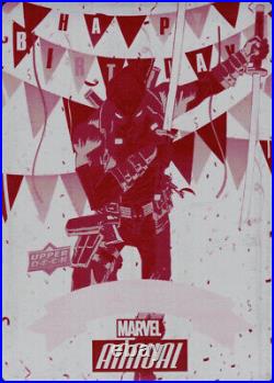 2016 Marvel Annual Deadpool Happy Birthday HB-3 Printing Plate Magenta 1/1
