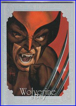 2016 Marvel Masterpieces Canvas Gallery Red Foil #92 Wolverine #05/25 VHTF