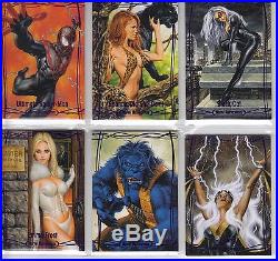 2016 Marvel Masterpieces PURPLE 1-90 Epic Set with 82-90 LOW Serial # Upd. 7/30