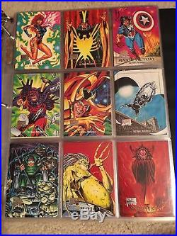 2016 Marvel Masterpieces Stamped Buyback 1992 NEAR SET Lot 96 Cards Joe Jusko