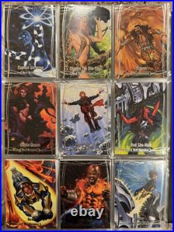 2016 Marvel Masterpieces Trading Cards COMPLETE TIER 1-3 BASE SET, #1-81 Jusko