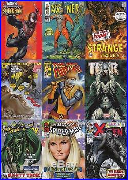 2016 Marvel Masterpieces WHAT IF Parallel 81-Card Set #1-81 Combo Shipping