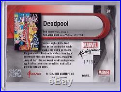 2016 Marvel Masterpieces What If #84 DEADPOOL #07/50 True High No. NM VHTF