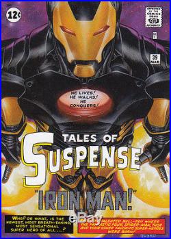 2016 Marvel Masterpieces What If #87 Iron Man #40/50 SP True High # VHTF NM