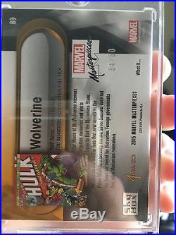 2016 Marvel Masterpieces What if Wolverine High # 34/50