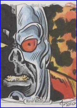 2016 UD Marvel Masterpieces'Deathlok' Joe Jusko Sketch Card