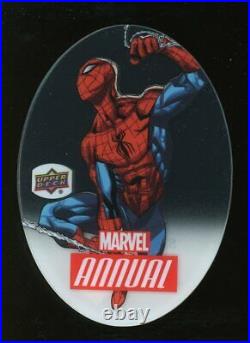 2016 Upper Deck Marvel Annual Plexi Die-Cut Insert Card #PD-10 Spider-Man