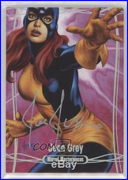 2016 Upper Deck Marvel Masterpieces #75 Jean Grey /10 Auto Non-Sports Card 0c3