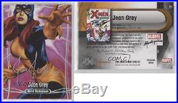 2016 Upper Deck Marvel Masterpieces #75 Jean Grey /10 Auto Non-Sports Card 0c3