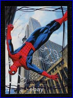2016 Upper Deck Marvel Masterpieces Epic Purple 95/199 Spider-Man #90 0nc