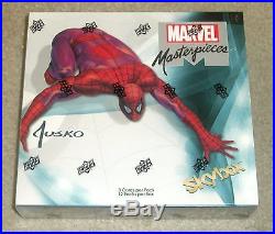 2016 Upper Deck Marvel Masterpieces Joe Jusko sealed 12-box CASE