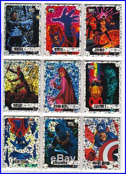 2016 Upper Deck Marvel Masterpieces Jusko Holofoil Kaleidoscope card set # to 25