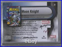 2016 Upper Deck Marvel Masterpieces Red Spectrum #31 Moon Knight 1/1 Card 5t2