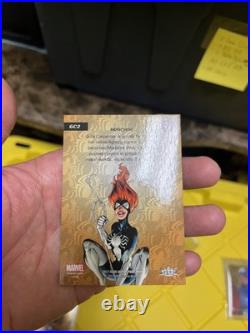 2017 Fleer Ultra Marvel Spider-Man Royal Foil Pattern /99 (5 cards)