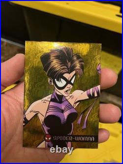 2017 Fleer Ultra Marvel Spider-Man Royal Foil Pattern /99 (5 cards)